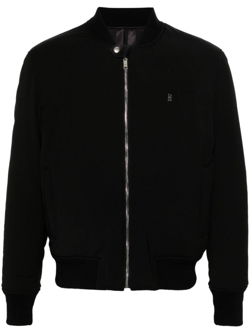 Givenchy Jet Black Wool Jacket