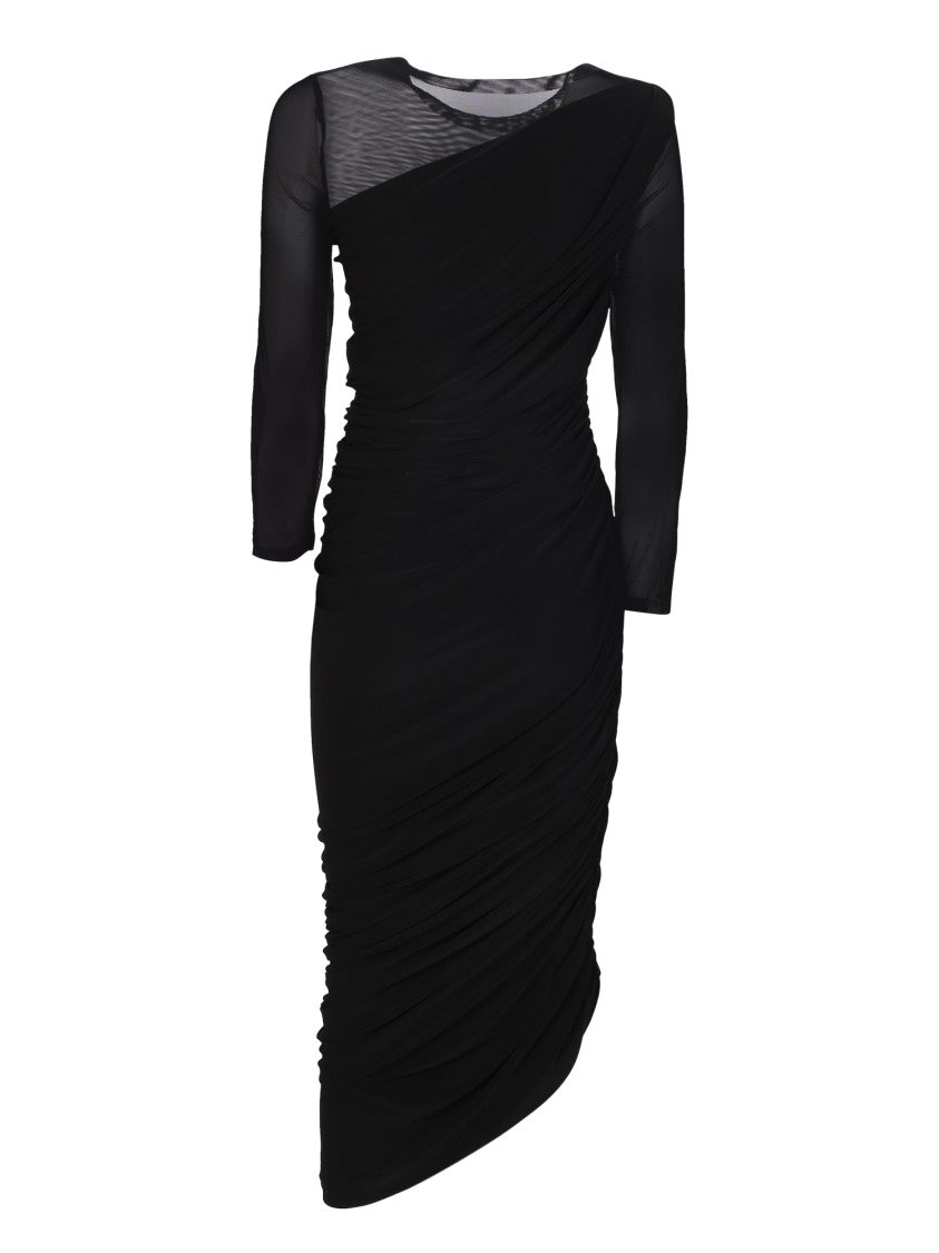 Norma Kamali Black Diana Dress
