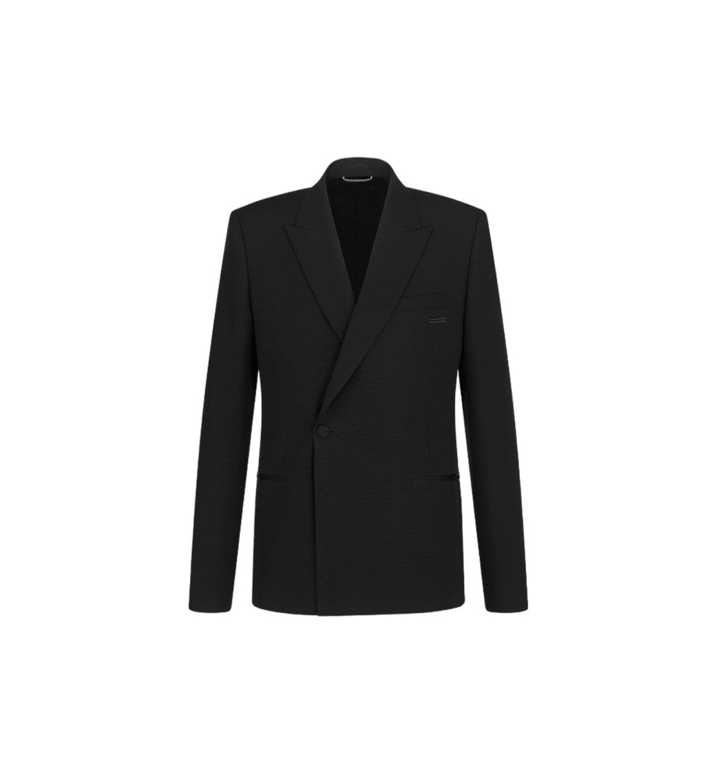 Christian Dior Tailored Black Notch Lapel Blazer
