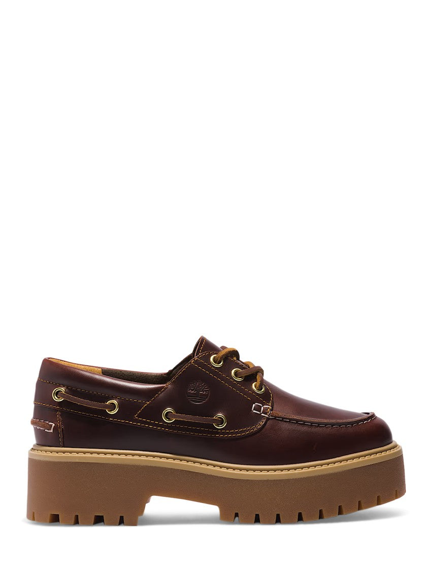 Timberland Classic Boat Shoes With Moc Toe Stitching