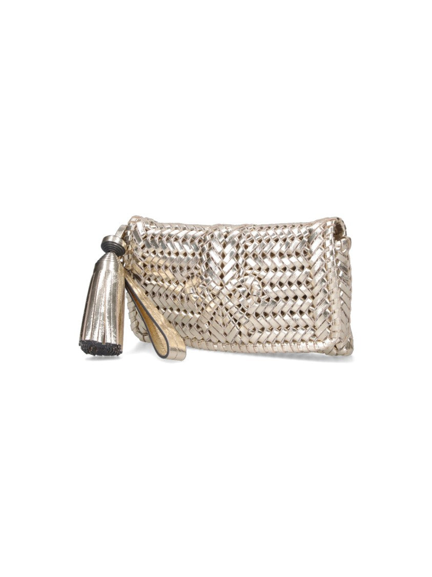 Anya Hindmarch Neeson Clutch Bag – Gold