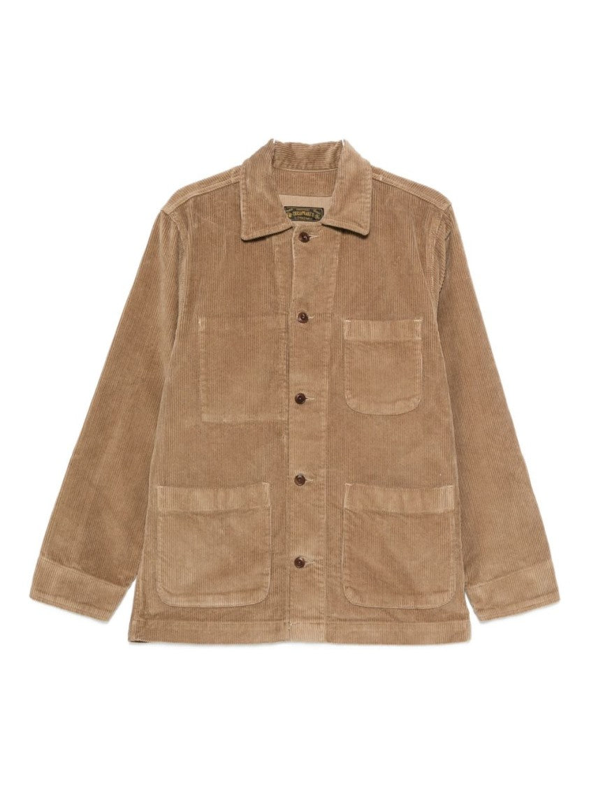 Chesapeake's Camel-Colored Corduroy Jacket With Classic Collar
