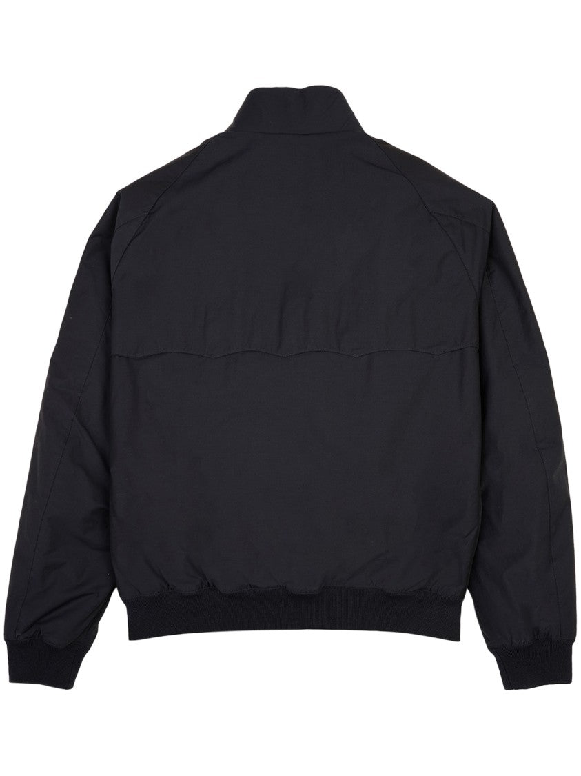 Baracuta Classic Bomber Jacket With Zip Front And Vibrant Interior