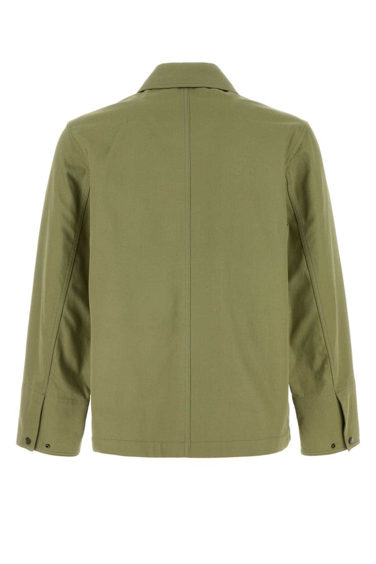 Burberry Green Cotton Jacket