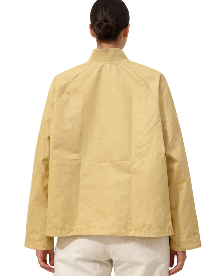 Autry Cropped Nylon Biscuit Women’S Jacket