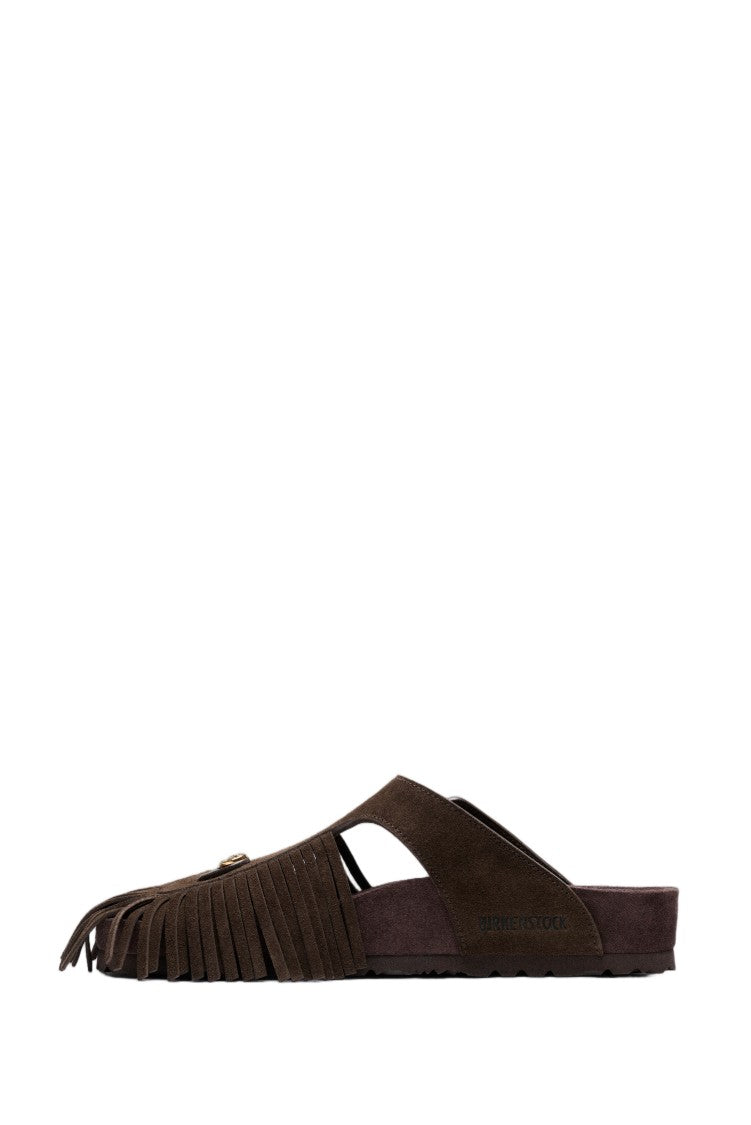 Birkenstock Gizeh Fringe Suede Sandals