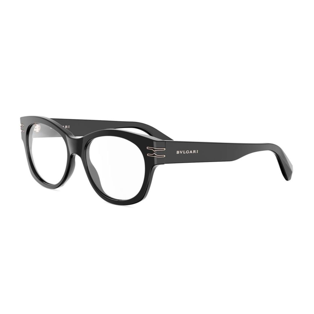 Bulgari Bv50064i Rounded Cat-Eye Frame Eyeglasses