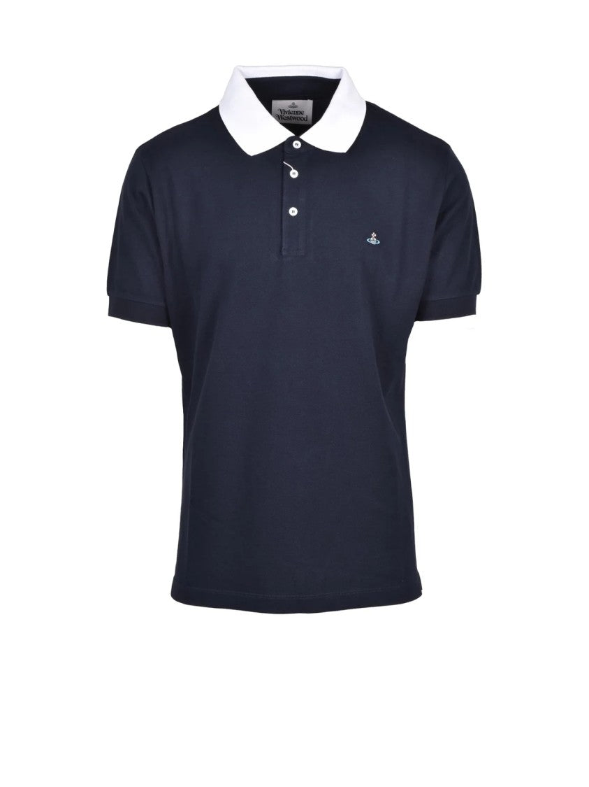 Vivienne Westwood Cotton Button Polo Shirt