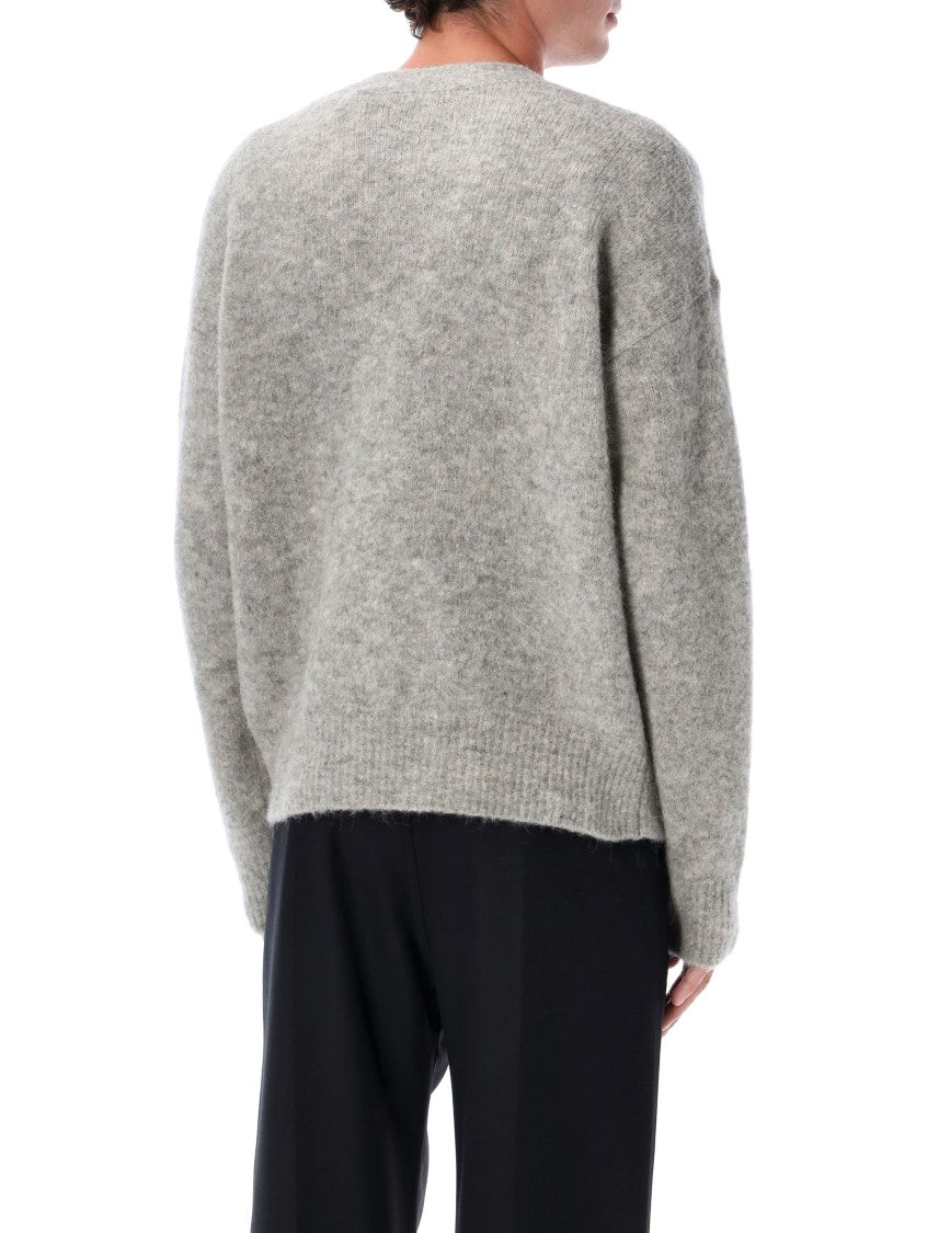 Ami Alpaca Blend Crew Neck Sweater