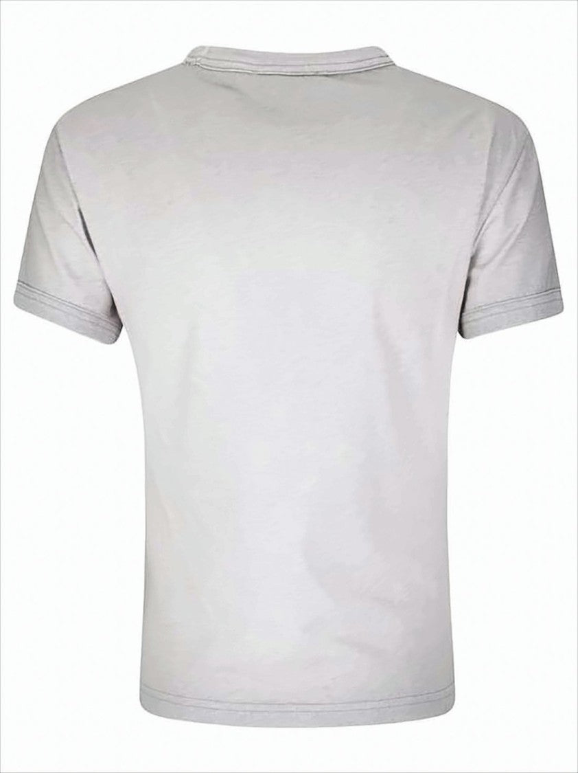 Acne Studios Short-Sleeved Crew Neck T-Shirt With Faded Graphic Print