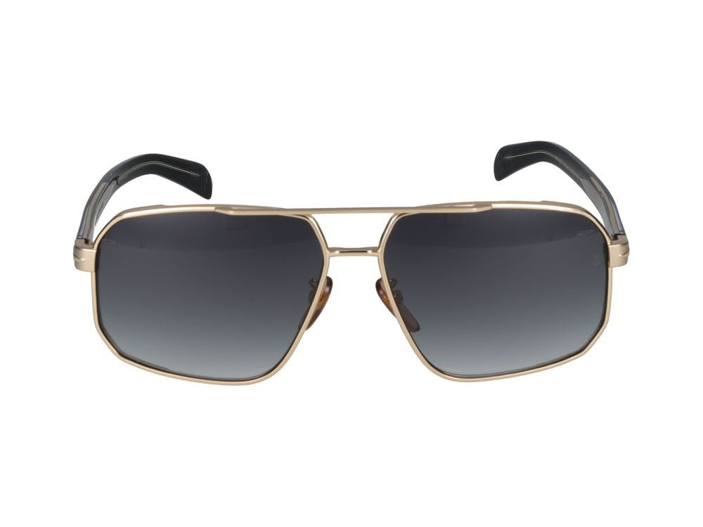 David Beckham Sunglasses Db 7102/S Rhl Gold Black_ 61/14/145
