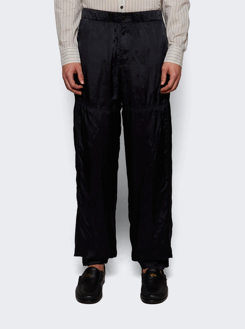 Dries Van Noten Pebble Pants Navy