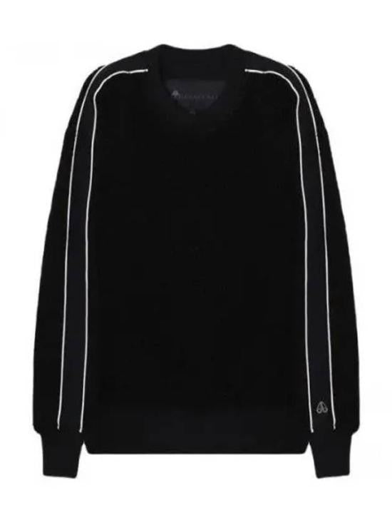 Moose Knuckles Long-Sleeve V-Neck Top