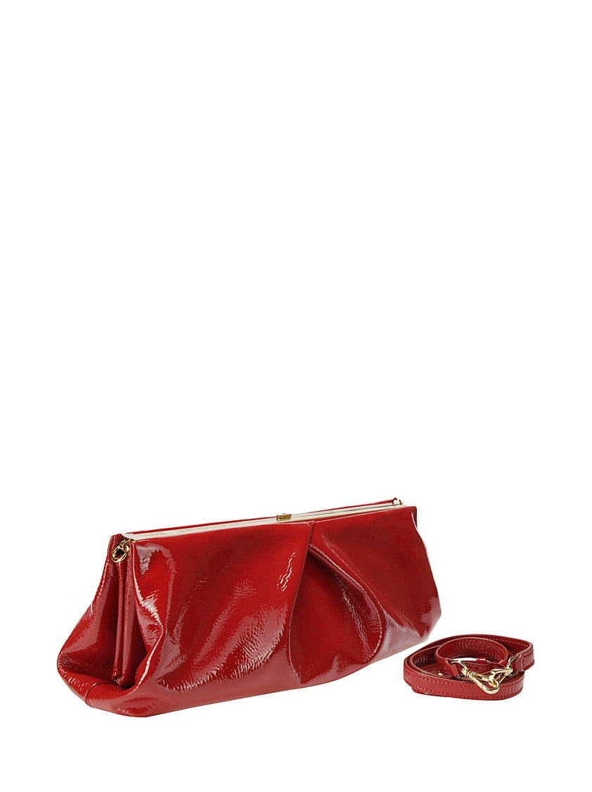 Dries Van Noten Leather Clutch Bag.