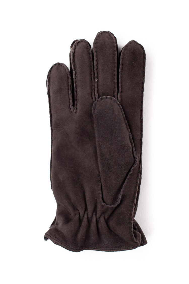 Orciani Cashmere-Lined Suede Gloves