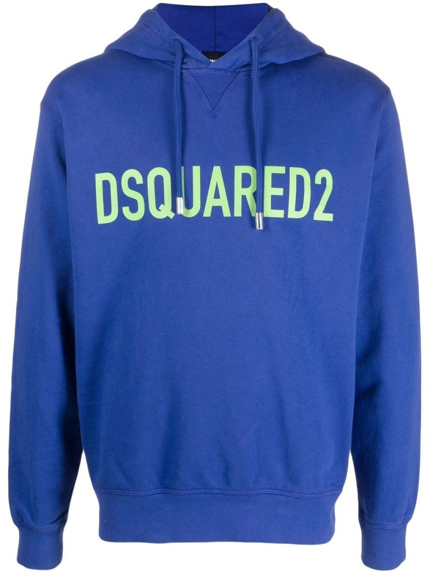 Dsquared2 Relaxed Fit Hooded Sweatshirt
