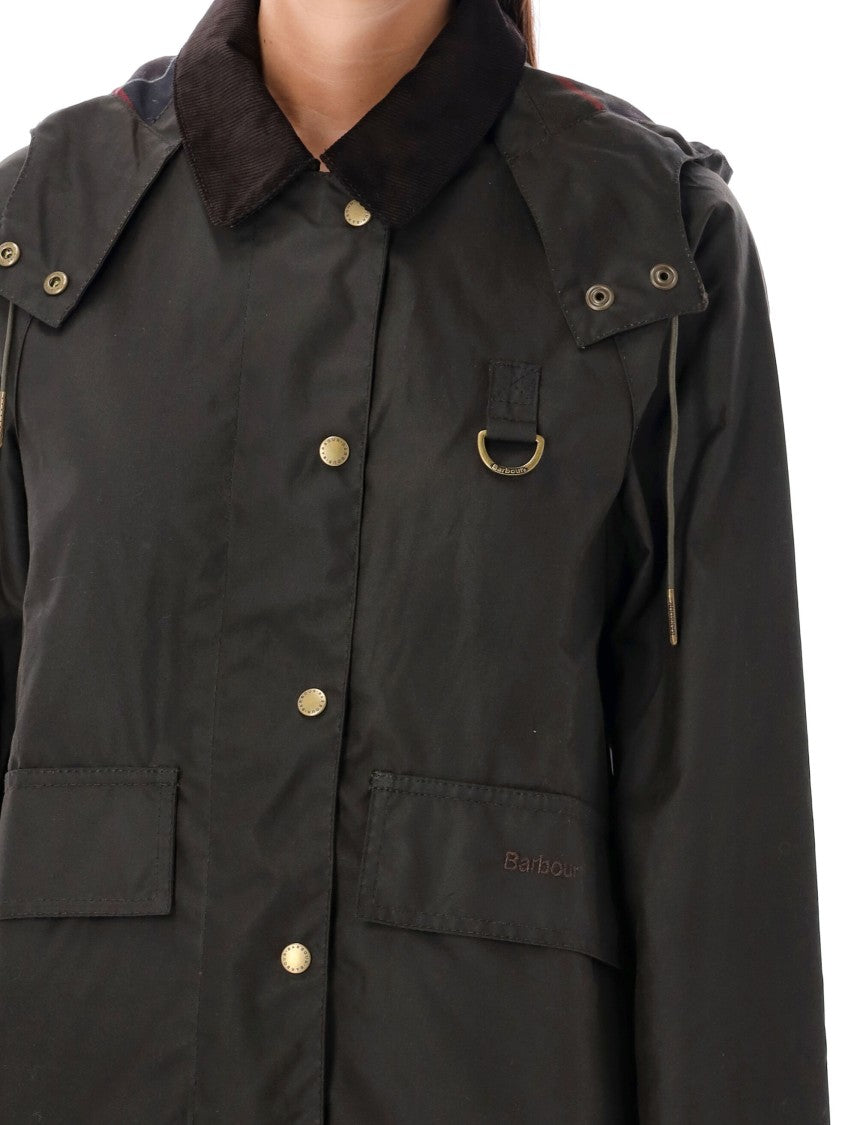 Barbour Avon Structured Black Short Jacket