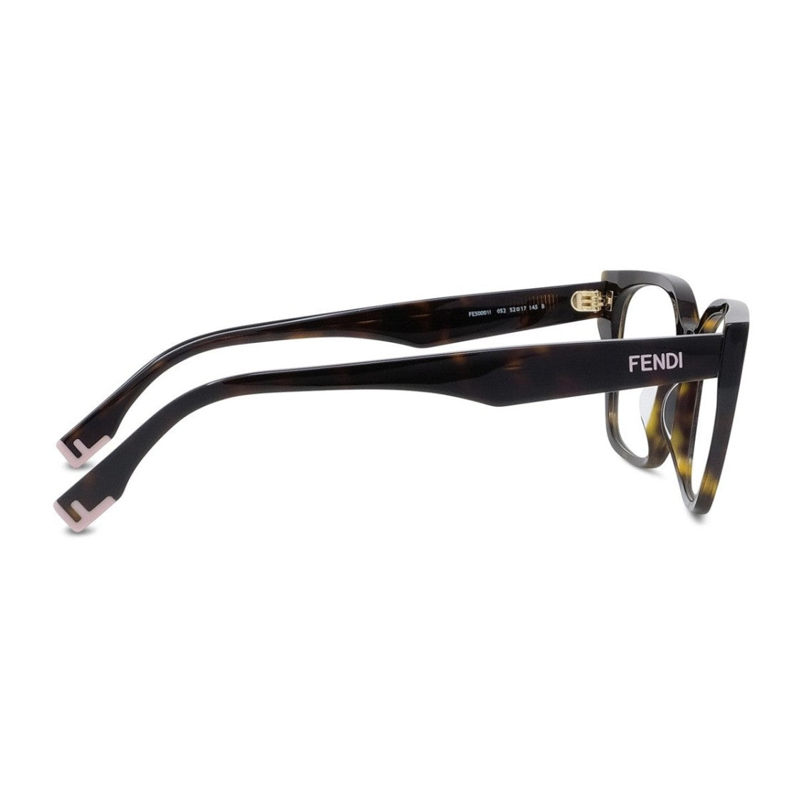 Fendi Havana Way Acetate Cat-Eye Glasses