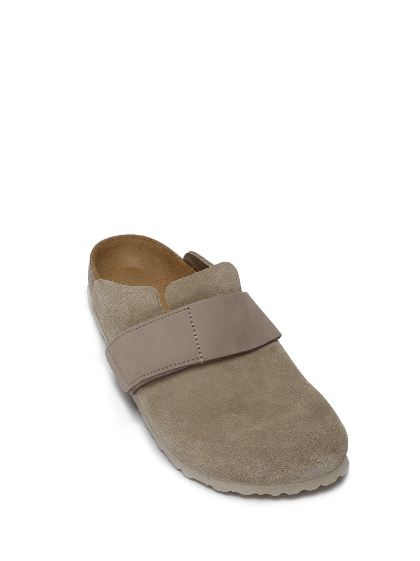 Birkenstock Loma Contoured Brown Footbed Mules