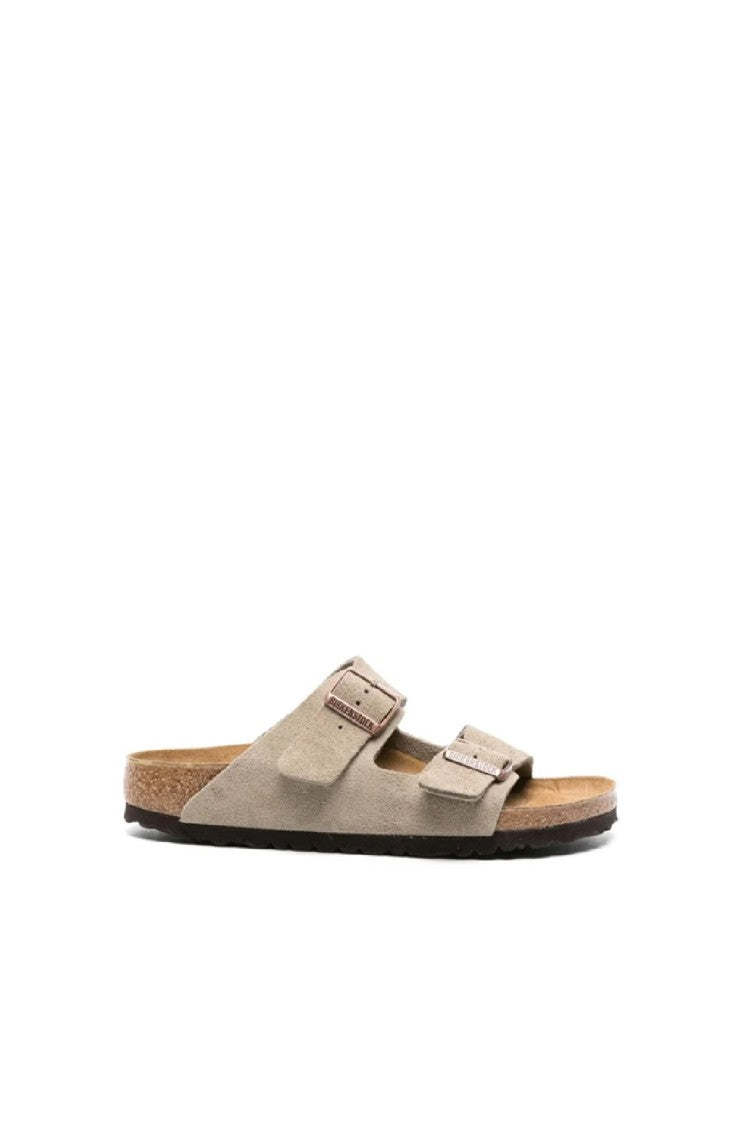 Birkenstock Two-Strap Leather Arizona Sandals