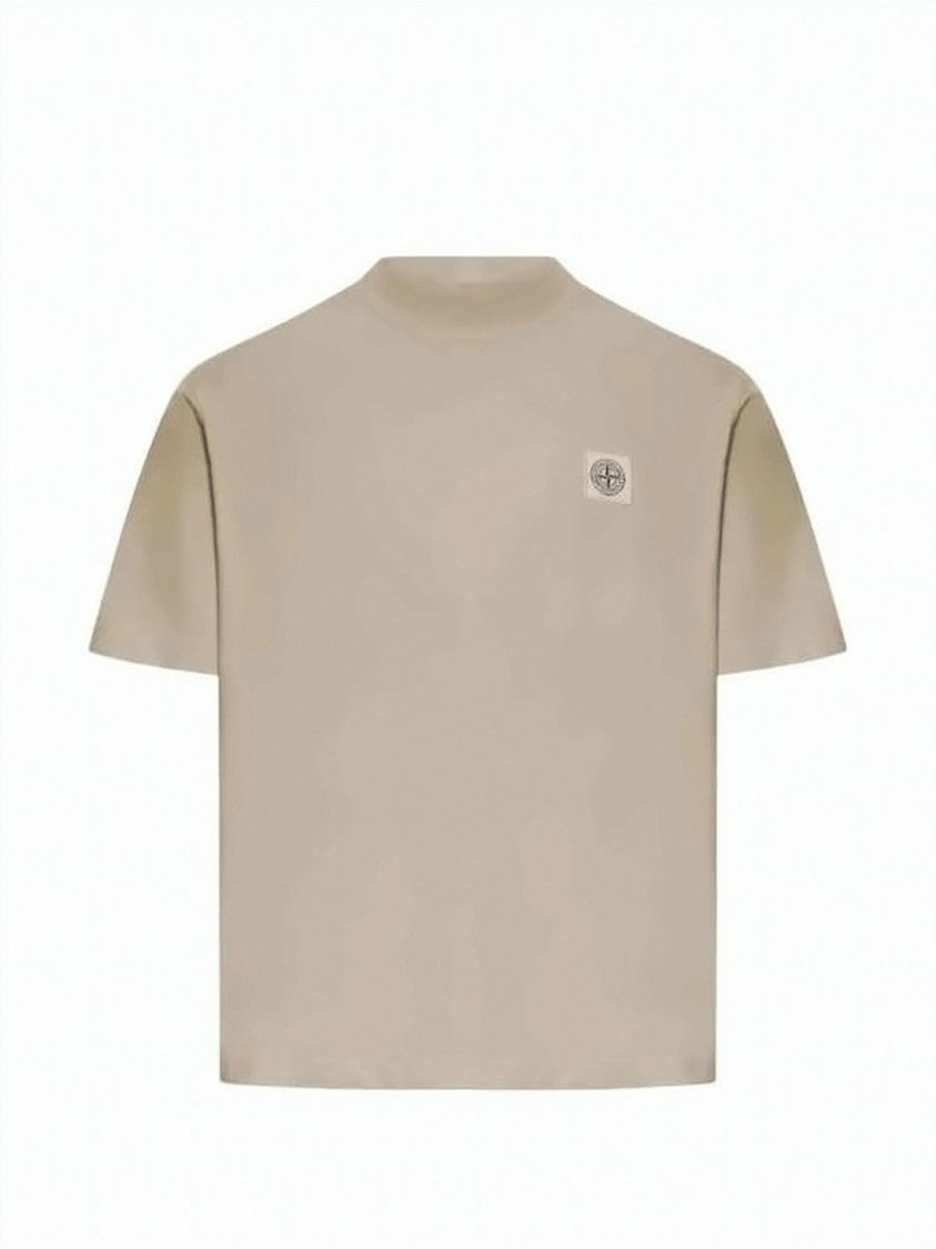 Stone Island Boxy Short-Sleeve T-Shirt With Patch Detail