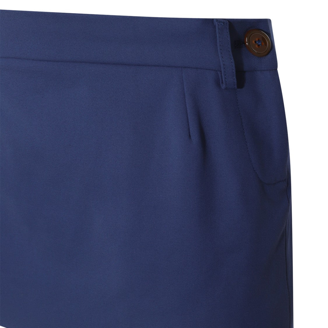 Vivienne Westwood Blue Cotton Mini Skirt Mini Skirt