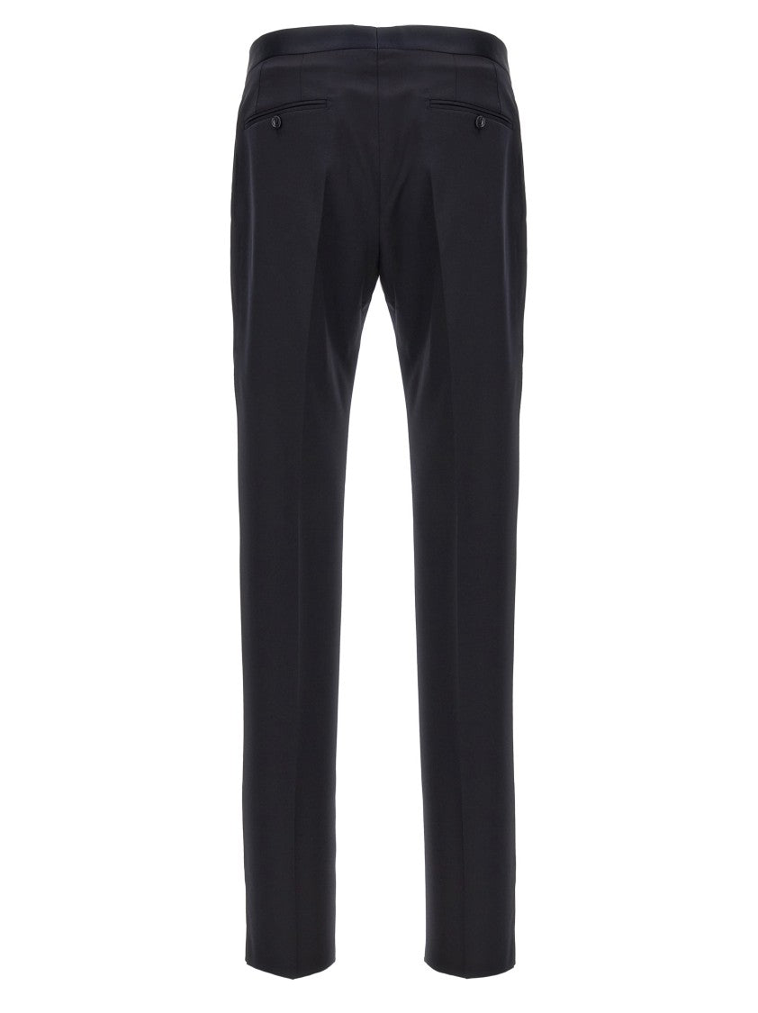 Tagliatore Tuxedo Dress With Single-Breasted Blazer And Tailored Trousers