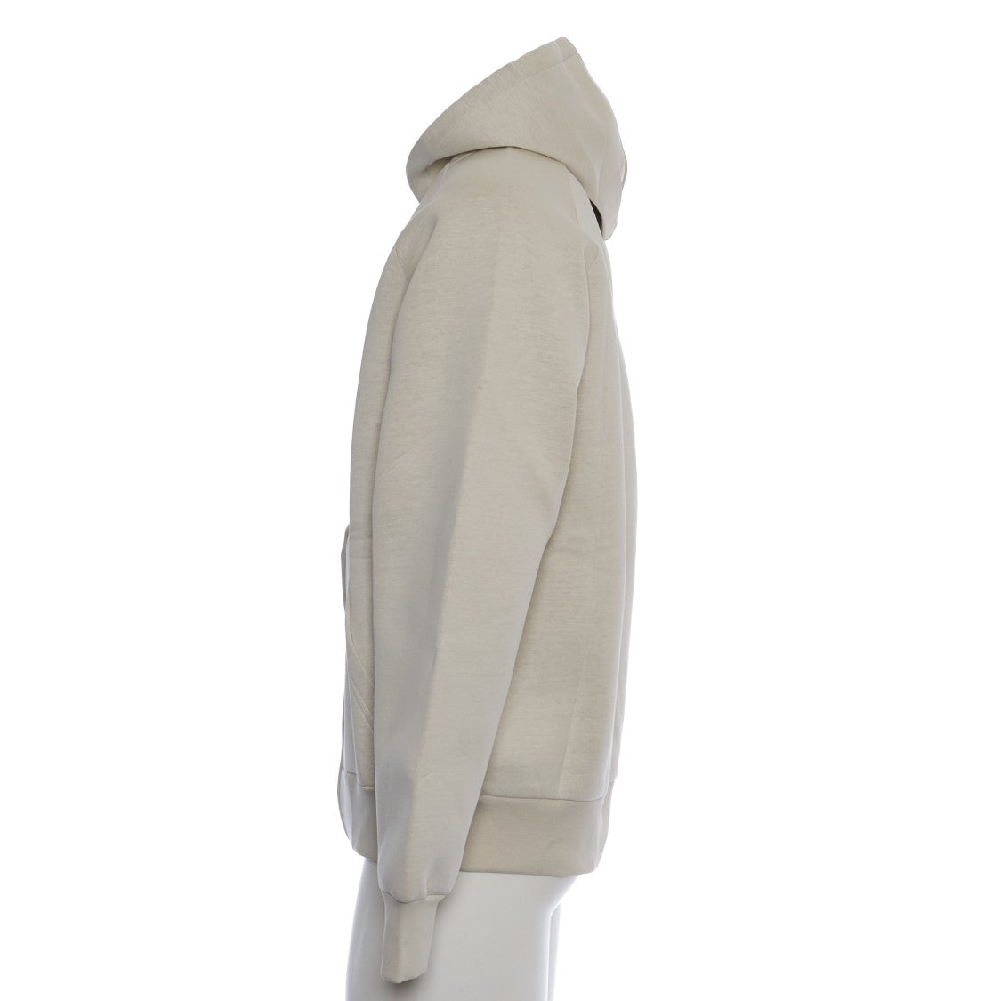Autry Oversized Neoprene Jacket With Zip Closure And Cozy Hood