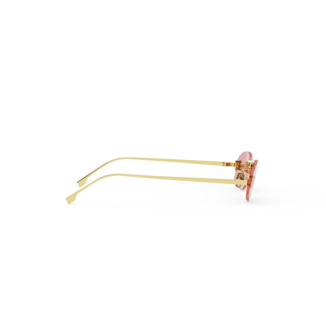 Fendi Fe4075us Rimless Sunglasses