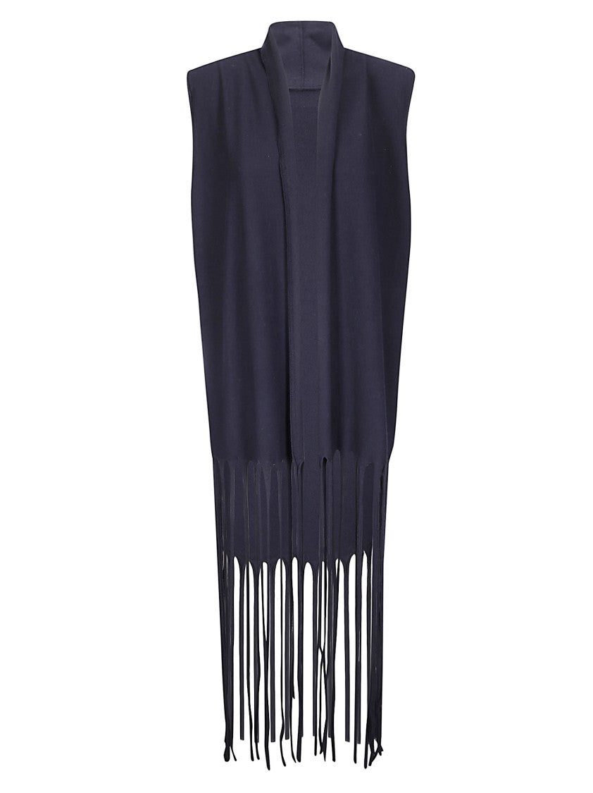 Archiviob Sleeveless Merino Wool Vest With Clean Silhouette