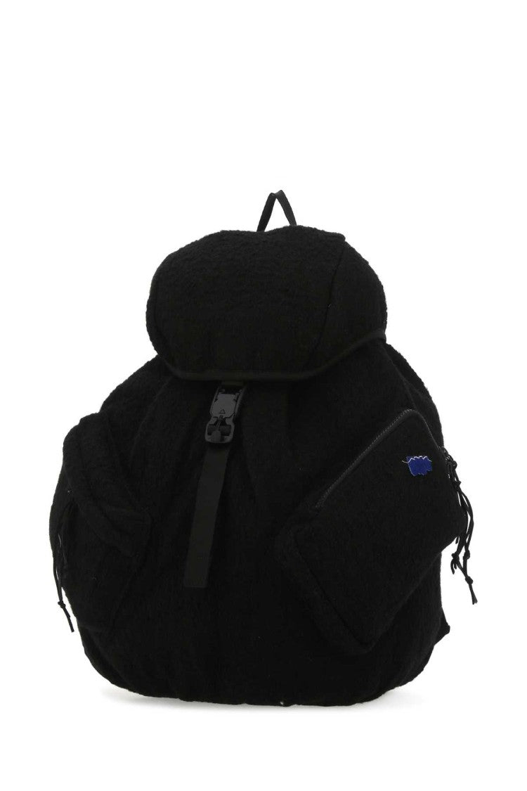 Ader Error Black Boucle Backpack