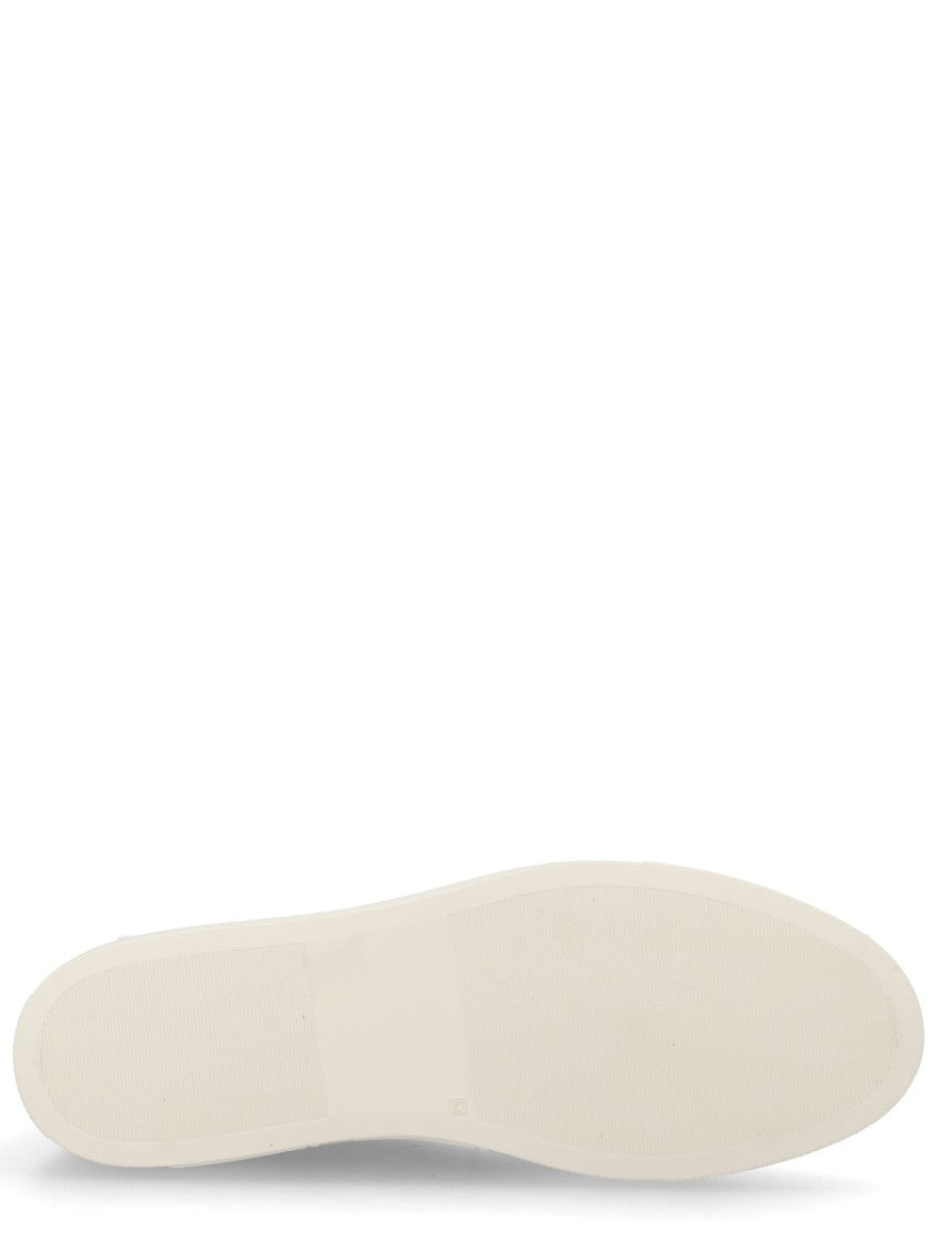 Common Projects White Achilles Suede Low-Top Sneakers