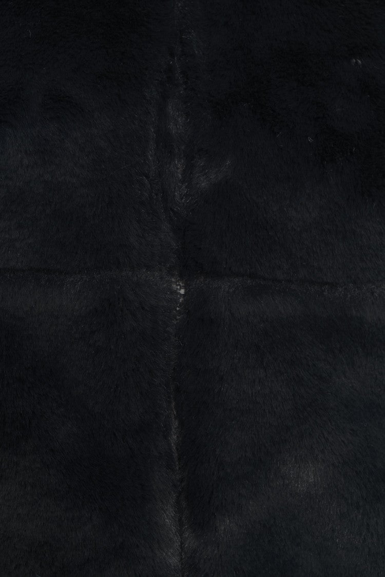 Save The Duck Faux Fur Gilet With High Collar And Innovative Padding