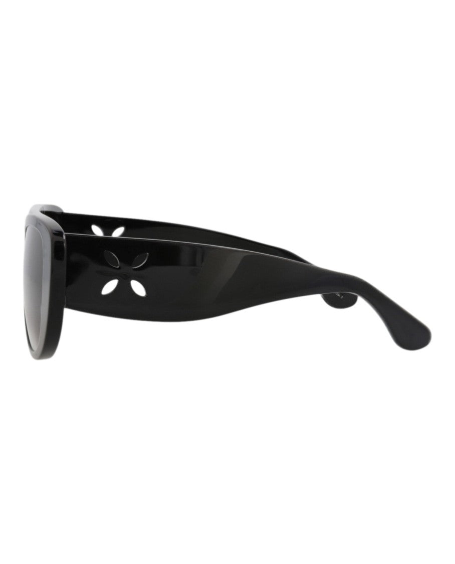 Alaïa Shield-Frame Acetate Sunglasses