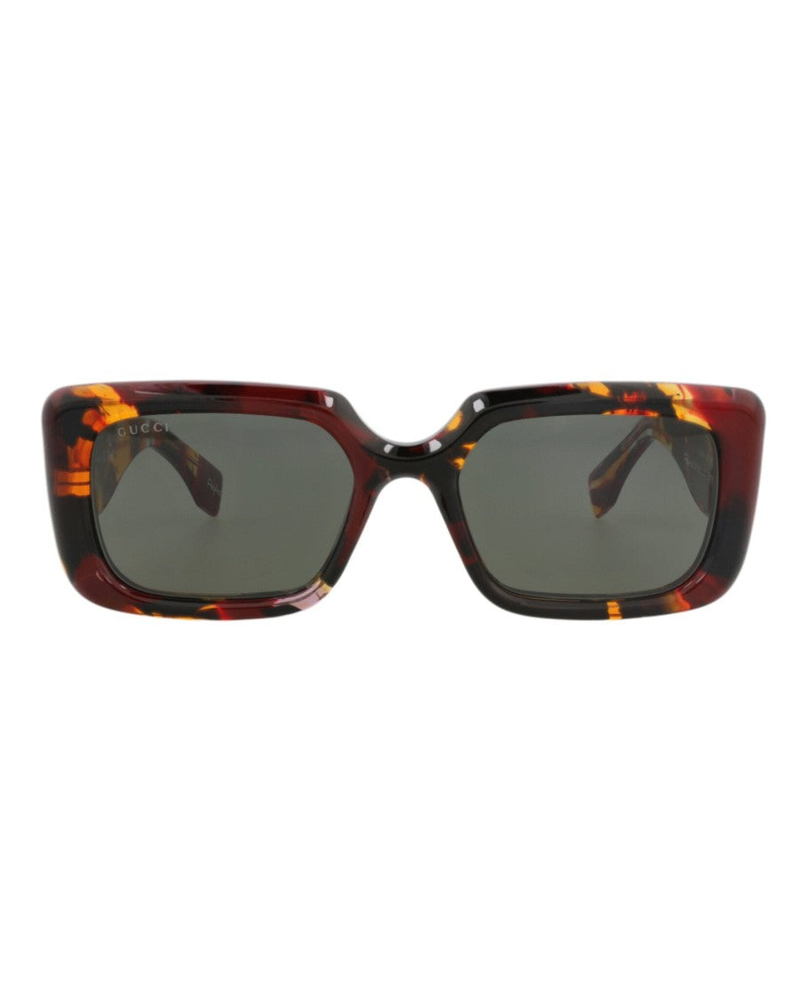 Gucci Square-Frame Recycled Acetate Sunglasses
