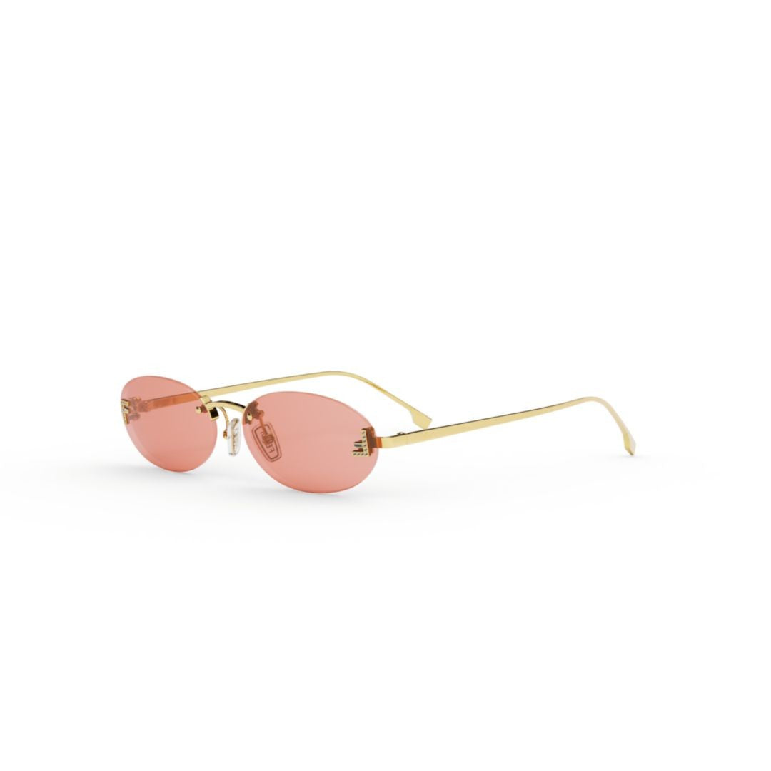 Fendi Fe4075us Rimless Sunglasses