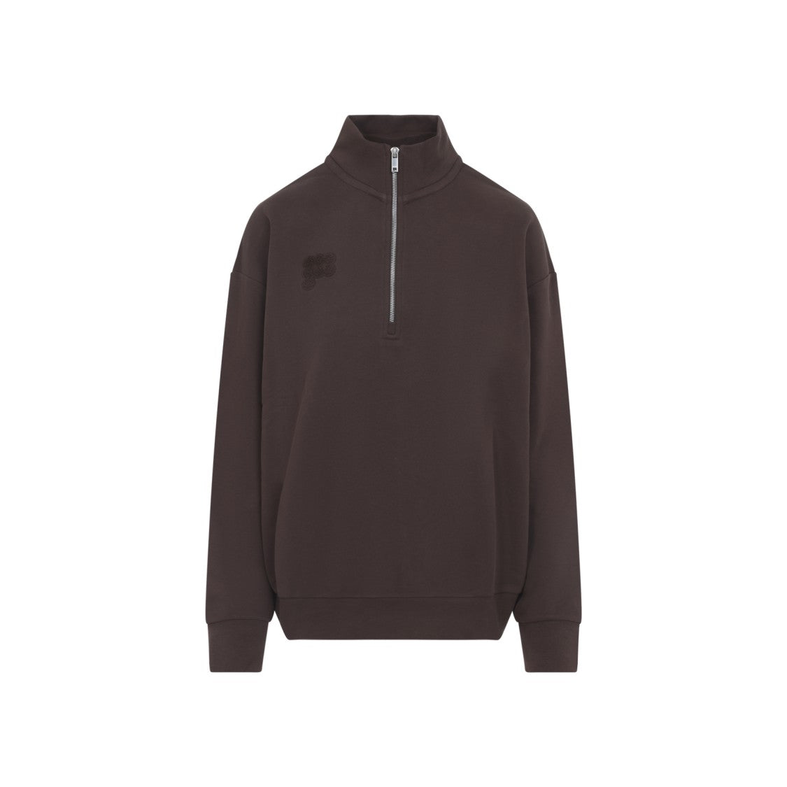Pangaia Brown Cotton Sweatshirt