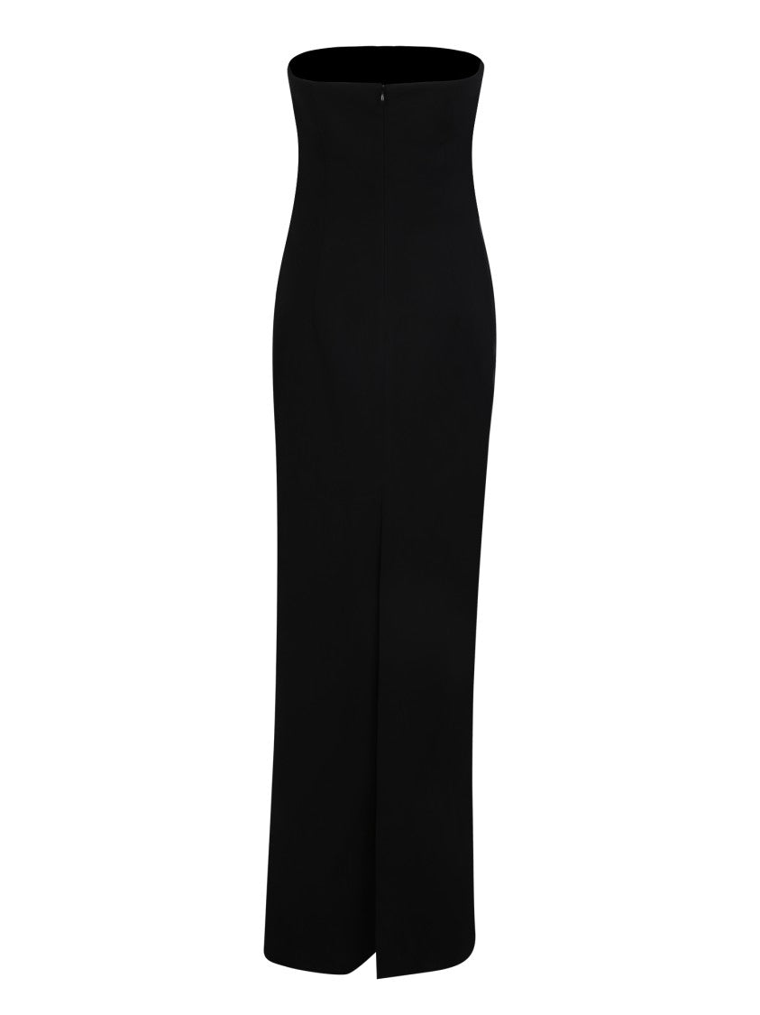 Mônot Black Cut-Out Dress