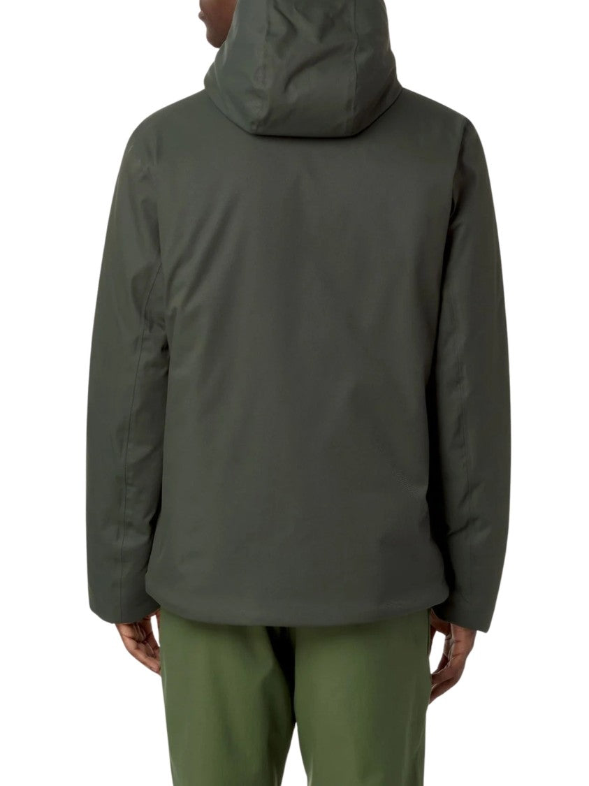 K-Way Jacko Twill Marmotta Hooded Jacket