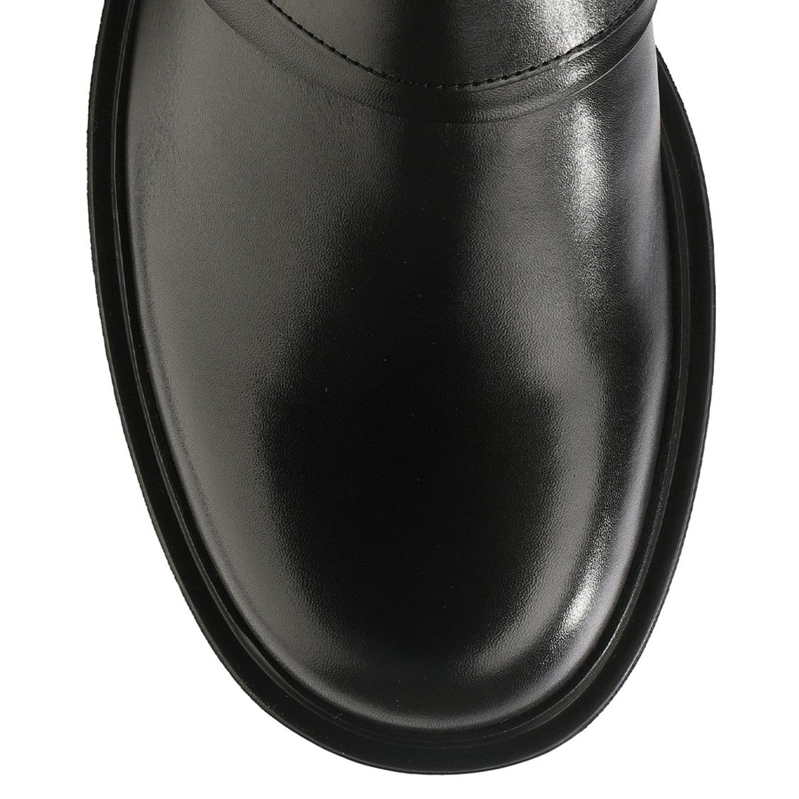 Högl Black Billie Smooth Finish Buckle Straps Leather Ankle Boots
