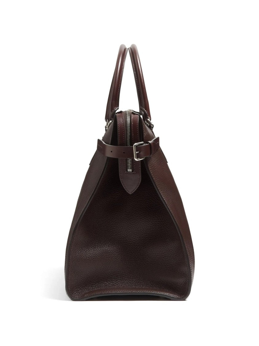 Valentino Antibes Large Textured Deer Skin Tote Bag
