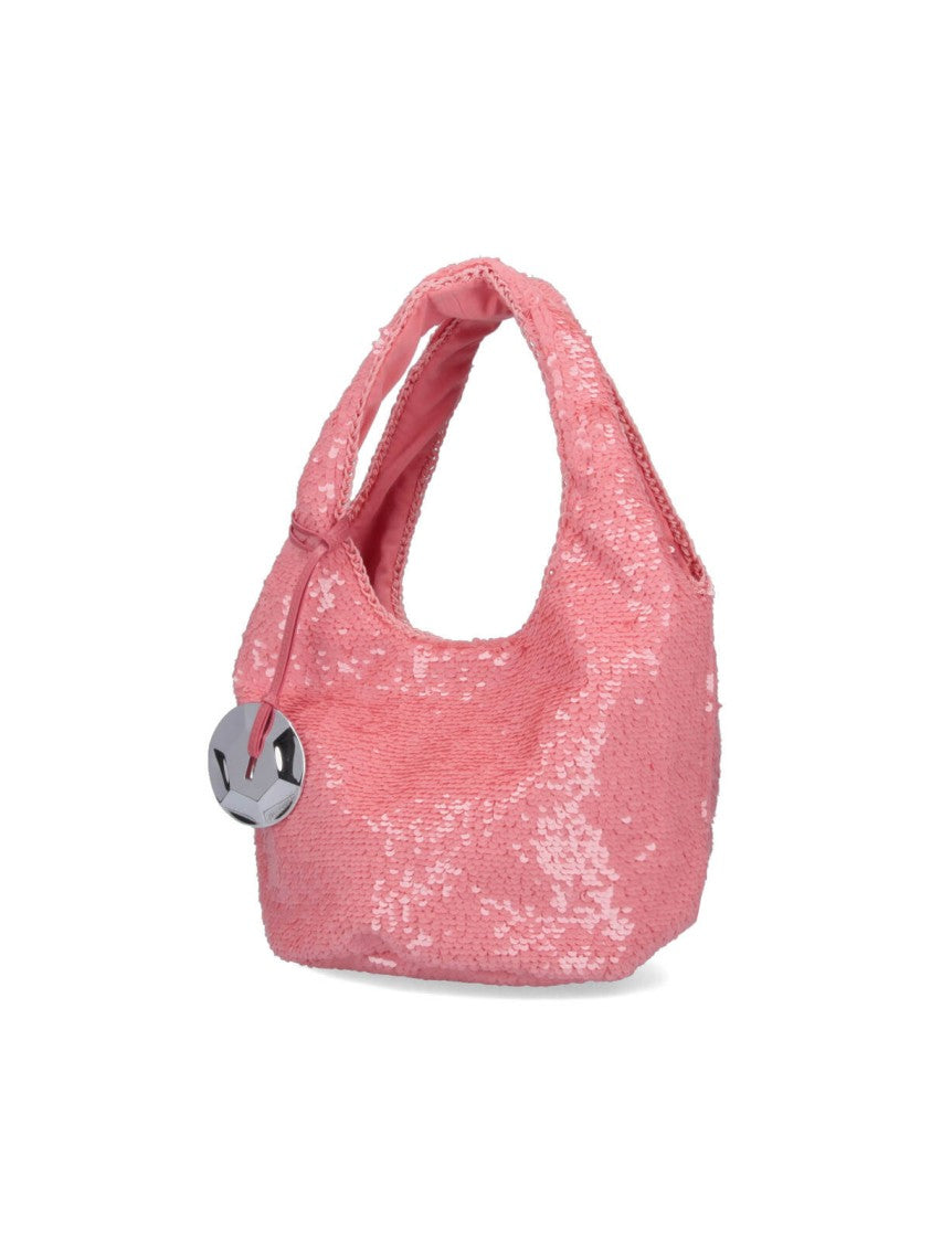 J. W. Anderson Mini Paillette Bag – Pink