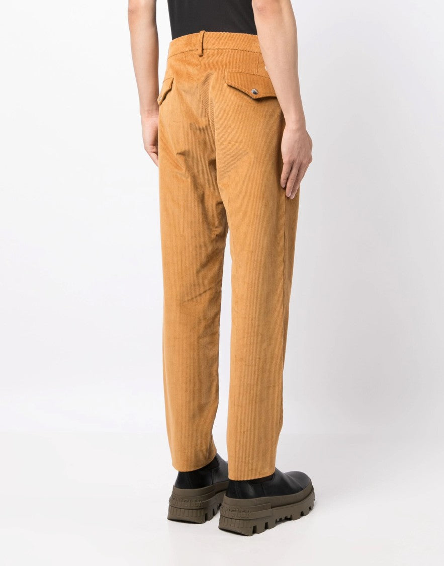 Moncler Logo Patch Corduroy Pants