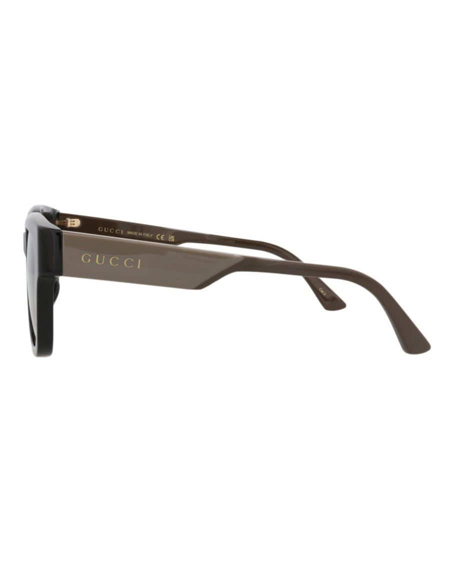 Gucci Square-Frame Recycled Acetate Sunglasses