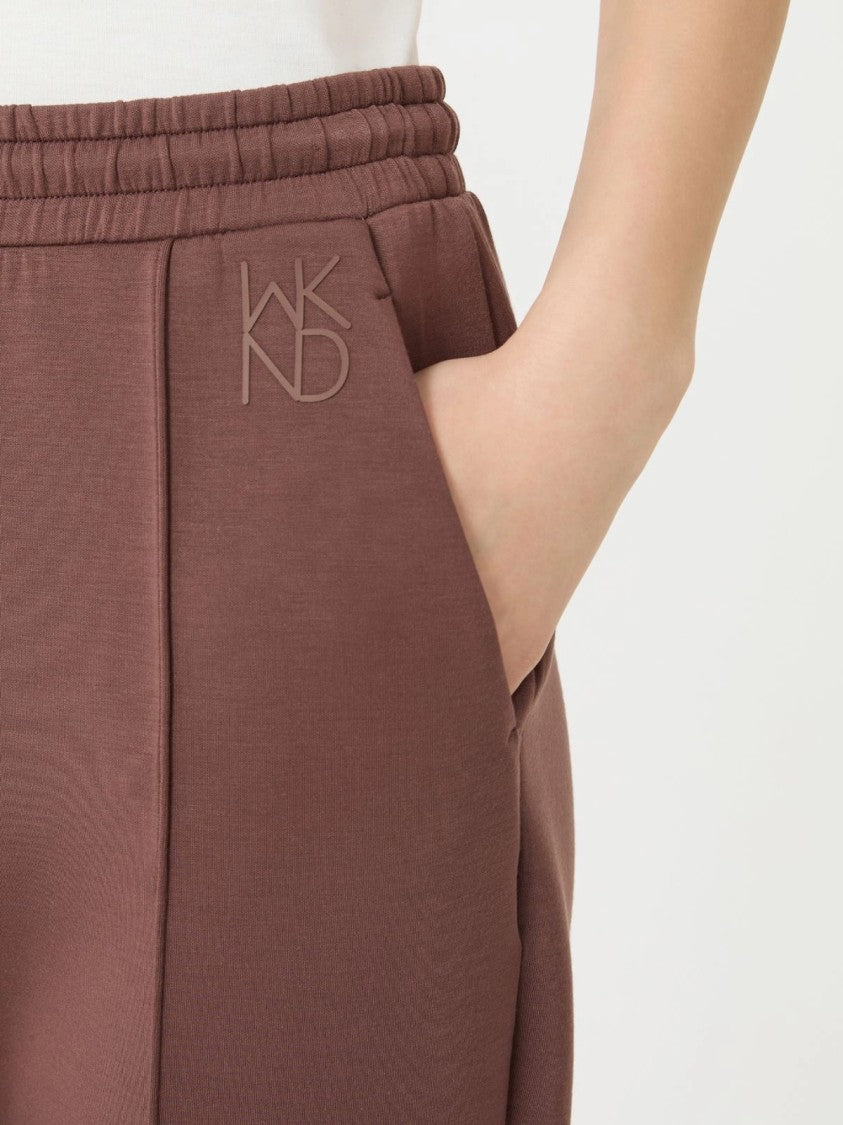 Max Mara Cropped Relaxed Fit Pants With Drawstring Waistband