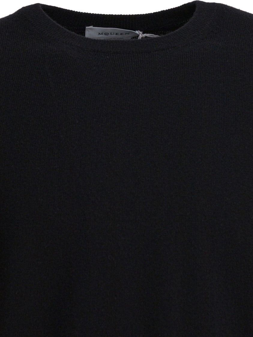 Alexander Mcqueen Regular Fit Crew-Neck Sweater
