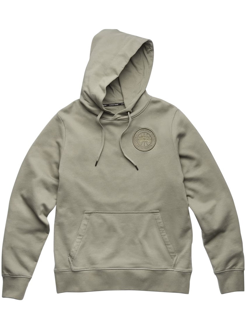 Canada Goose Relaxed Fit Men’S Hoodie With Embossed Logo