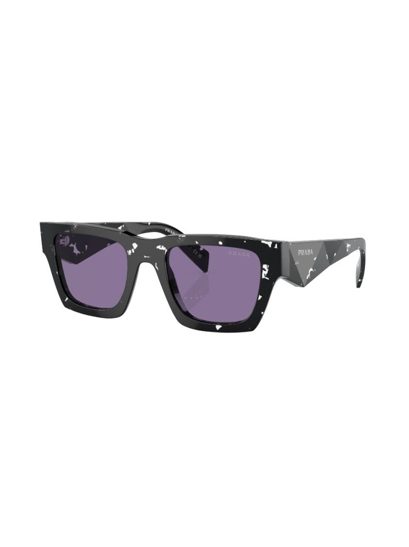 Prada Tortoiseshell-Effect Square Sunglasses
