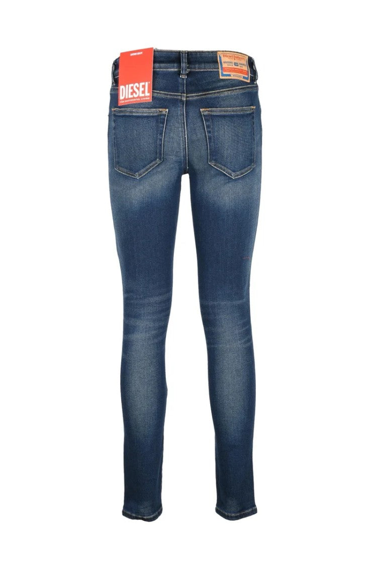 Diesel Women's Slandy Super Skinny Jeans - Blue