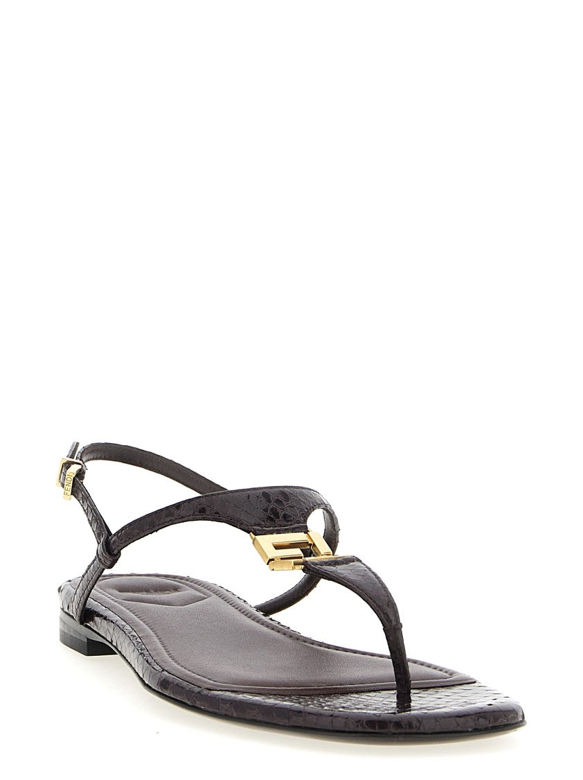 Fendi Ffold' Sandals